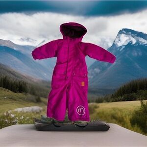 Magenta Kids Snowsuit